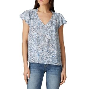 Parker Exie 100% Silk‎ Blouse Top Size Medium